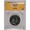 Image 1 : 1954 FRANKLIN HALF DOLLAR, ANACS PF-64