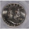 Image 2 : 1960-D FRANKLIN HALF DOLLAR, PCGS  MS-64 FBL