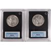 Image 2 : ( 2 ) CCGS GRADED 1934-S WALKING LIBERTY HALF DOLLARS:  BOTH EF