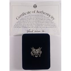 2002 PROOF AMERICAN SILVER EAGLE IN NICE ORIGINAL BOX/CERT