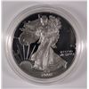 Image 2 : 2002 PROOF AMERICAN SILVER EAGLE IN NICE ORIGINAL BOX/CERT