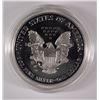 Image 3 : 2002 PROOF AMERICAN SILVER EAGLE IN NICE ORIGINAL BOX/CERT