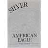 Image 3 : 2003 PROOF AMERICAN SILVER EAGLE IN NICE ORIGINAL BOX/CERT