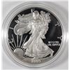 Image 1 : 2005 PROOF AMERICAN SILVER EAGLE IN NICE ORIGINAL BOX/CERT