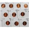 Image 1 : (10) PROOF LINCOLN CENTS (1979 I, 1979 II, 1980, 1981, 1982, 1983, 1984, 1985,
