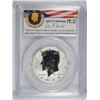 Image 1 : 2014-W (REVERSE PROOF) SILVER KENNEDY HALF DOLLAR PCGS PR-70 !!!! (FIRST STRIKE)