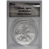 Image 1 : 2008 SILVER AMERICAN EAGLE ANACS MS-70 !!!!