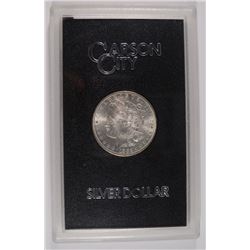 1882-CC MORGAN SILVER DOLLAR, GSA HOLDER CHOICE BU WHITE! NO PACKAGING