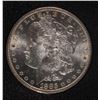 Image 2 : 1883-CC MORGAN SILVER DOLLAR, GSA HOLDER CHOICE BU WHITE! NO PACKAGING