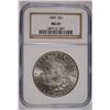 Image 1 : 1882 MORGAN SILVER DOLLAR, NGC MS-65  BLAST WHITE