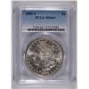 Image 1 : 1882-S MORGAN SILVER DOLLAR, PCGS MS-64+ BLAST WHITE