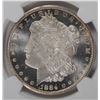 Image 2 : 1884-CC MORGAN SILVER DOLLAR, NGC MS-65 PL  GORGEOUS!
