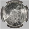 Image 3 : 1923 PEACE SILVER DOLLAR, NGC MS-66