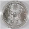 Image 2 : 1996 AMERICAN SILVER EAGLE, GEM BU,  KEY DATE IN THE SERIES