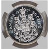 Image 3 : 1962 CANADIAN HALF DOLLAR, NGC PL-66 ULTRA CAMEO!  RARE!!