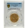 Image 1 : 1913 CANADIAN $10.00 GOLD, PCGS MS-60 RARE!