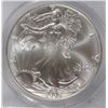 Image 2 : 2005 AMERICAN SILVER EAGLE, PCGS MS-70 RARE LISTS IN PCGS PRICE GUIDE AT $700.00