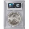 Image 4 : 2005 AMERICAN SILVER EAGLE, PCGS MS-70 RARE LISTS IN PCGS PRICE GUIDE AT $700.00
