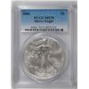 Image 1 : 2006 AMERICAN SILVER EAGLE, PCGS MS-70 PERFECT!