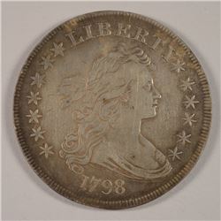 1798 BUST DOLLAR VF