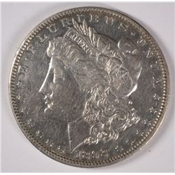 1893 MORGAN SILVER DOLLAR, XF
