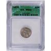 Image 1 : 1874 3 CENT NICKEL ICG MS-62