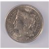 Image 2 : 1874 3 CENT NICKEL ICG MS-62