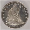 Image 2 : 1875 SEATED LIBERTY HALF ICG PR-63