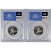 Image 2 : ( 2 ) 2002-S LOUISIANA STATE QUARTERS, PCGS PR-70 DCAM
