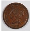 Image 1 : 1849 HALF CENT VF/XF DETAILS