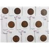 Image 1 : (10) INDIAN HEAD CENTS (1865, 1867, 1868, 1873, 1874, 1875, 1876, 1878, 1879,