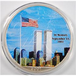 2001 SILVER AMERICAN EAGLE (WORLD TRADE CENTER)