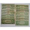 Image 2 : (86) LOW GRADE 1935/1957 $1 SILVER CERTIFICATES