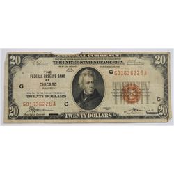 1929 $20 NATIONAL (CHICAGO, IL)