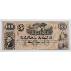 18- $100 CANAL BANK (NEW ORLEANS, LA) CH CU