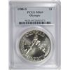 Image 1 : 1988-D OLYMPICS COMMEN DOLLAR PCGS MS-69