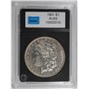 Image 1 : 1901 MORGAN DOLLAR CCGS AU+ SCARCE