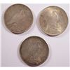 Image 2 : 1922 P-D-S PEACE SILVER DOLLARS, AVERAGE CIRCULATED