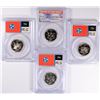 Image 1 : ( 4 ) PCGS GRADED PR-70 DCAM 2002-S TENNESSEE STATE QUARTERS