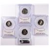 Image 2 : ( 4 ) PCGS GRADED PR-70 DCAM 2002-S TENNESSEE STATE QUARTERS