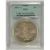 Image 1 : 1885-CC MORGAN DOLLAR PCGS MS-63 (OGH)