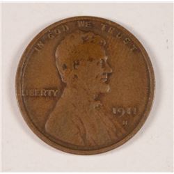 1911-S LINCOLN CENT VG