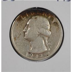 1932-D WASHINGTON QUARTER VG/F