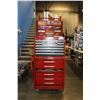 Image 1 : 2PC MECHANICS ROLLING TOOL CHEST AND CONTENTS; BEACH AND CRAFTSMAN