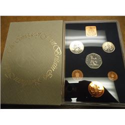 1976 GREAT BRITAIN AND NORTHERN IRELAND PROOF SET WITH BOX