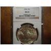 Image 1 : 1924 PEACE SILVER DOLLAR NGC MS64