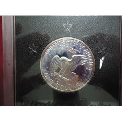 1971-S IKE SILVER DOLLAR PROOF (BROWN PACK)