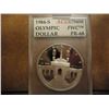 Image 1 : 1984-S OLYMPIC SILVER DOLLAR ACG PR68