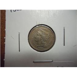1865 THREE CENT PIECE (NICKEL)