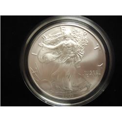 2007-W AMERICAN SILVER EAGLE UNC ORIGINAL US MINT PACKAGING